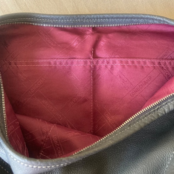 Longchamp Leather Buckle Pocket Hobo - Picture 15 of 15